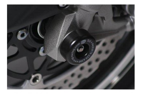 Roulettes de protection de fourche R&G pour Kawasaki Z1000 (07-09) - FP0067BK