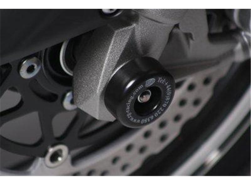 Roulettes de protection de fourche R&G pour Kawasaki Z1000 (07-09) - FP0067BK