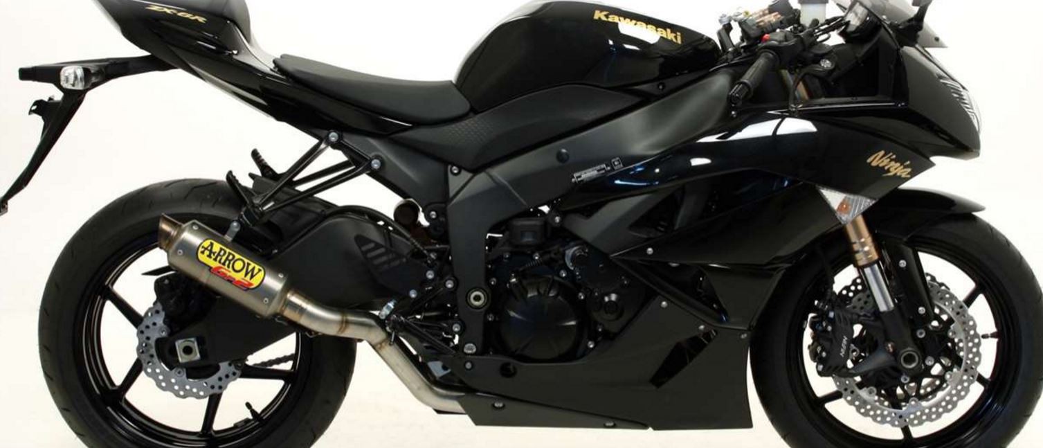 Silencieux ARROW GP2 pour ZX6R (09-15) ZX6R 636 (13-15)