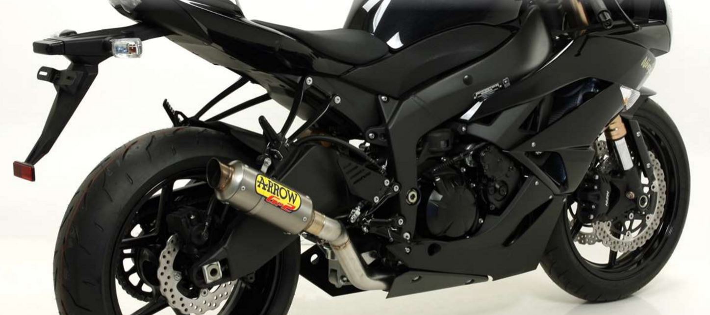 Silencieux ARROW GP2 pour ZX6R (09-15) ZX6R 636 (13-15)