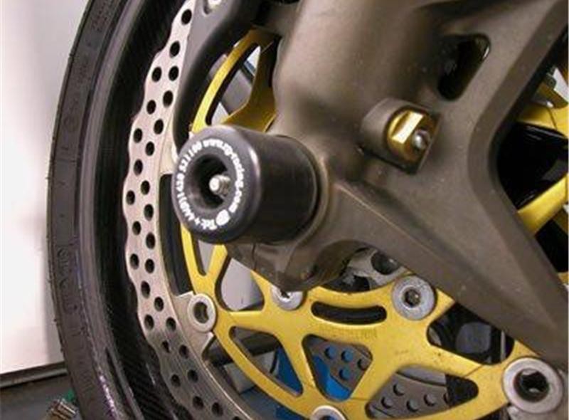 Roulettes de protection de fourche R&G pour Kawasaki ZX10R (04-05) - FP0012BK