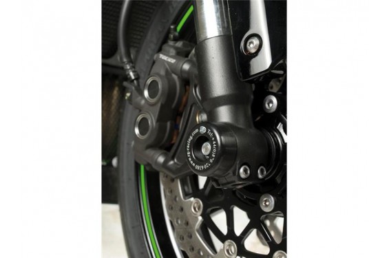 Roulettes de protection de fourche R&G pour Kawasaki ZX10R (08-15) - FP0081BK Roulettes de protection de fourche R&G pour Kawasaki ZX10R (08-15) - FP0081BK