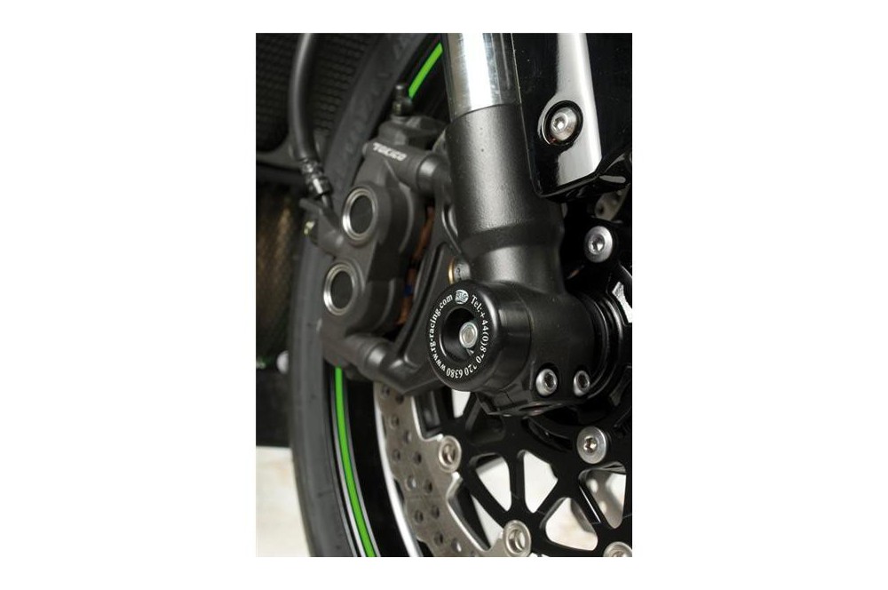 Roulettes De Protection Noires Pour Kawasaki ZX-10RR / ZX-10R SP3 - Neuves, Marque MOTO GUARD