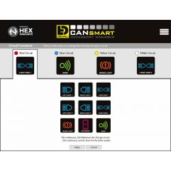 Kit Éclairage Additionnel Moto - Quad DENALI D4 LED CANsmart Gen II 10w - 8760 Lumens