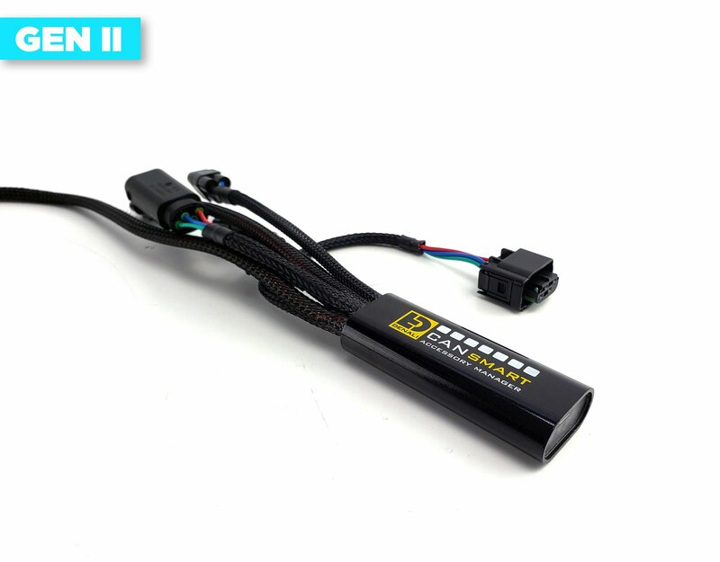 Kit Éclairage Additionnel Moto - Quad DENALI D4 LED CANsmart Gen II 10w - 8760 Lumens
