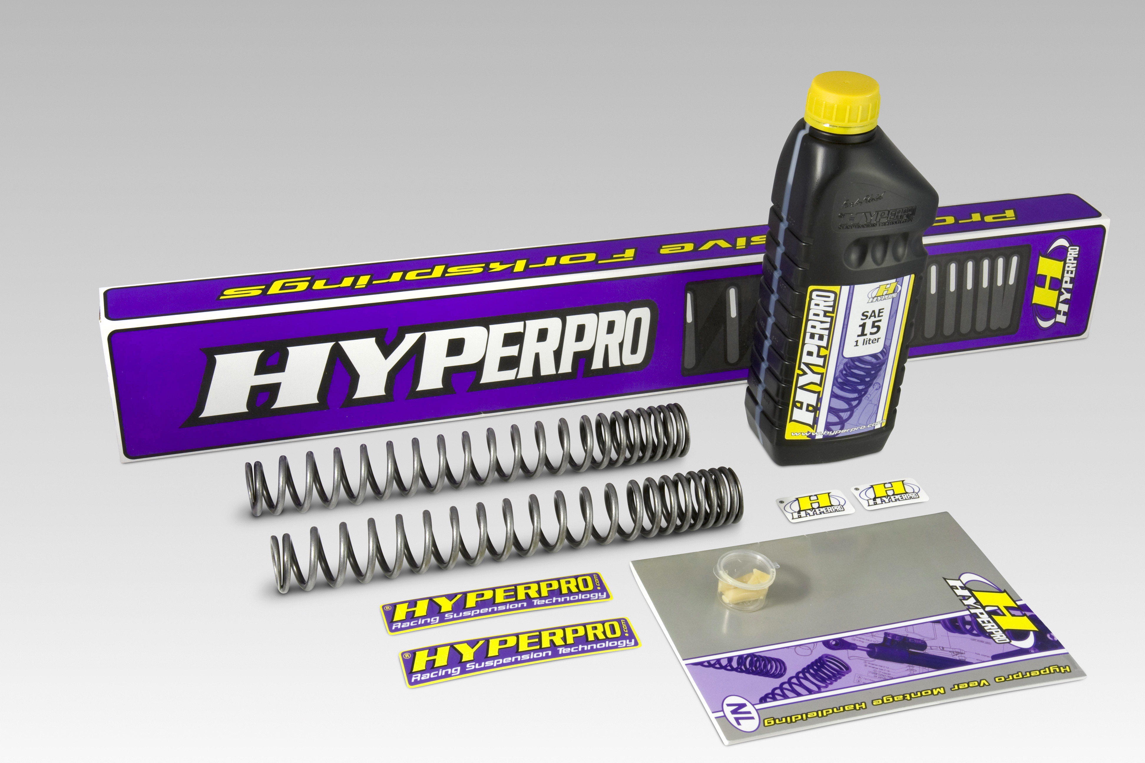 Kit Amélioration de Fourche Hyperpro pour Yamaha FZ6 600 Fazer (04-09)