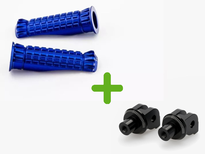 Repose-Pieds Repliables Arrière R-Fighter Puig pour Integra 700 (12-13) Integra 750 (14-20)