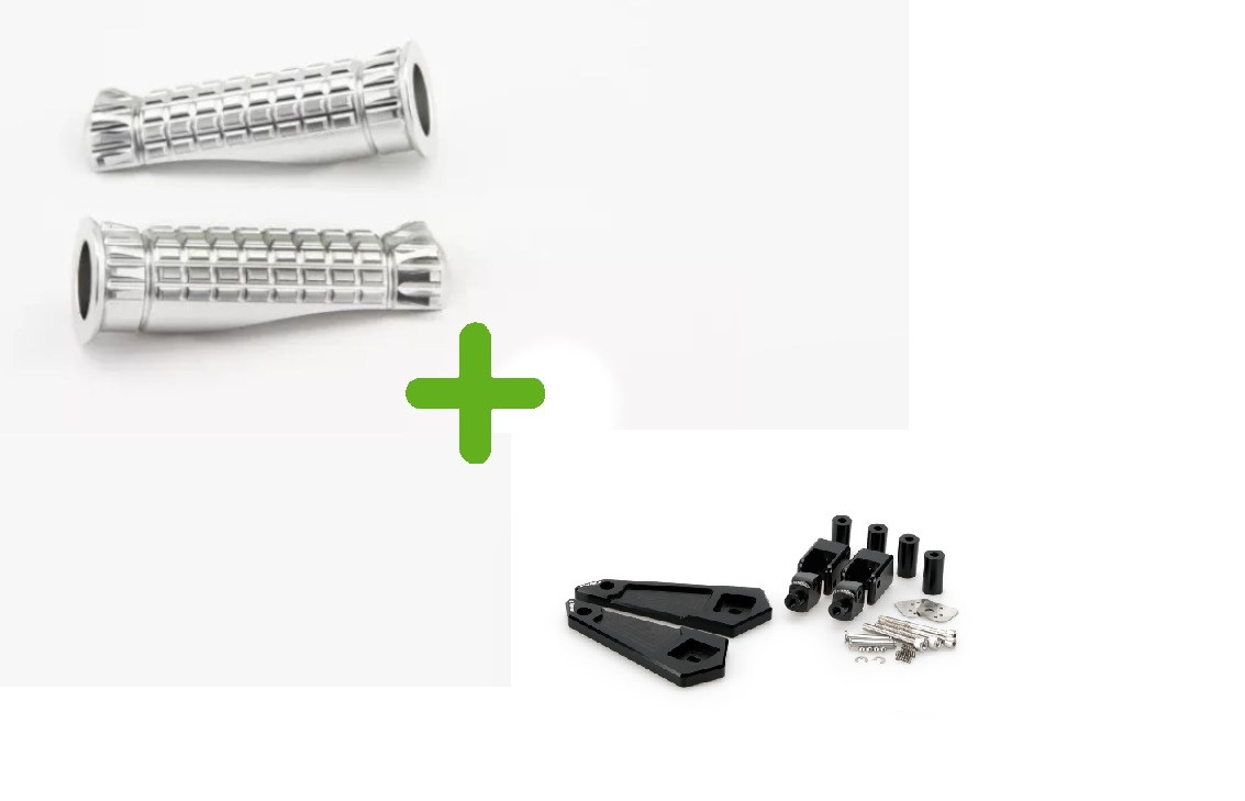 Repose-Pieds Repliables Avant R-Fighter Puig pour X-ADV 750 (21-23)