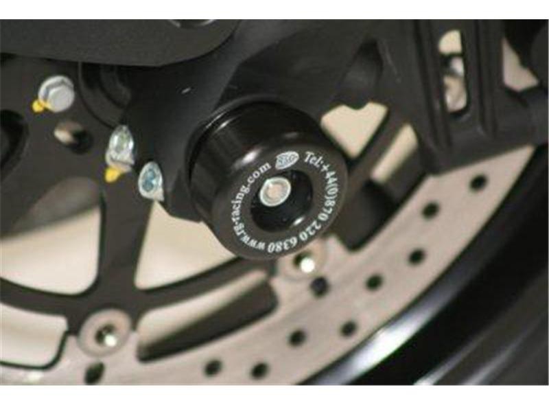 Roulettes de protection de fourche R&G pour KTM 990 SuperDuke R (07-12) - FP0072BK