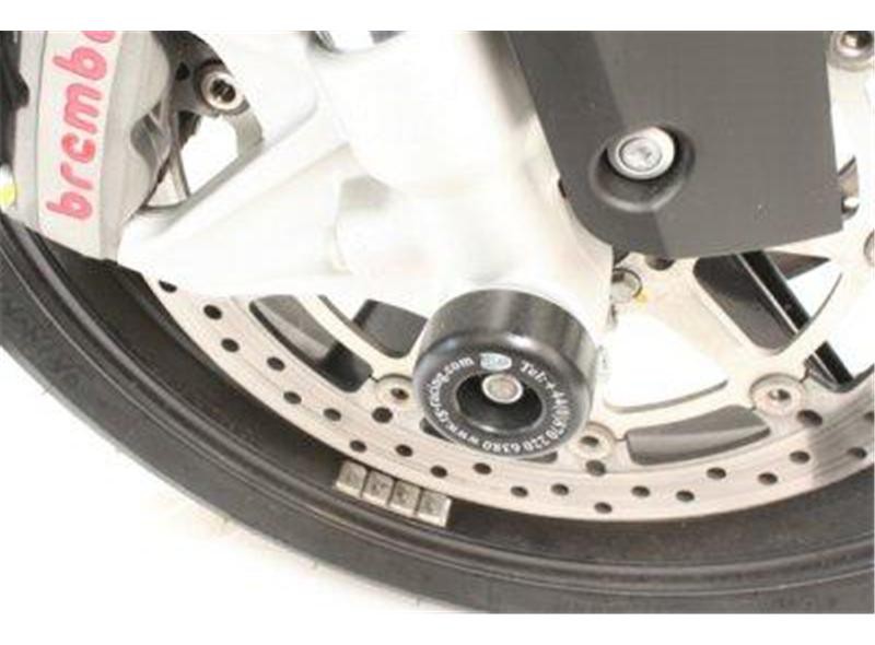 Roulettes de protection de fourche R&G pour KTM RC8 1190 et R (08-13) - FP0083BK