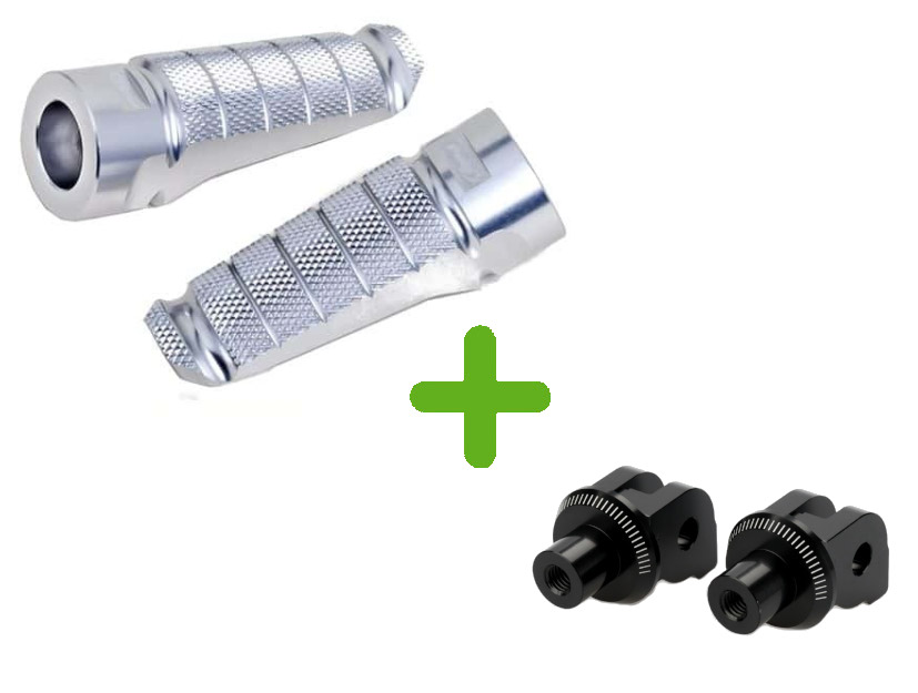 Repose-Pieds Repliables Racing Puig pour Leoncino 500 (16-23)