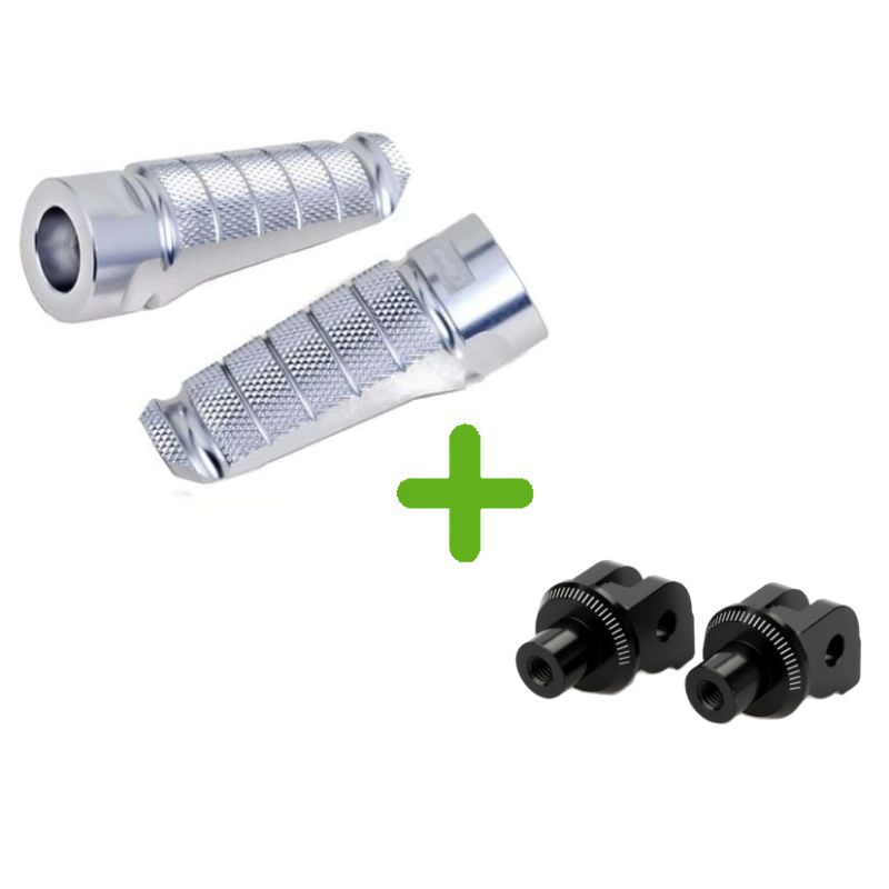 Repose-Pieds Repliables Racing Puig pour Leoncino 800 et Trail (22-23) Repose-Pieds Repliables Racing Puig pour Leoncino 800 et Trail (22-23)