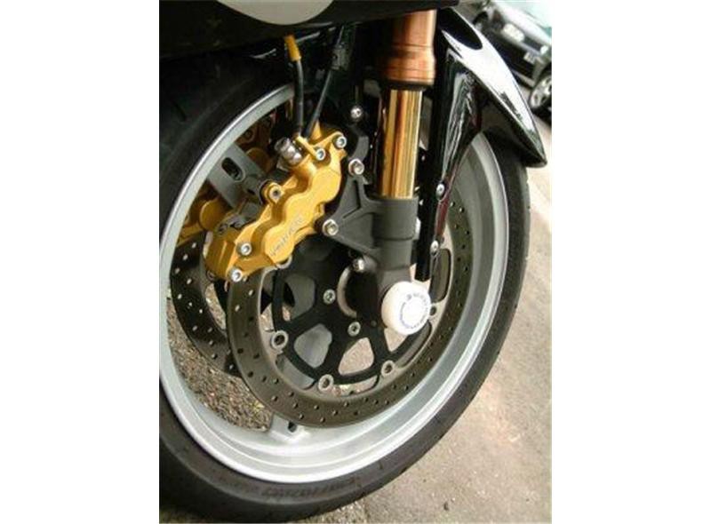 Roulettes de protection de fourche R&G pour GSX-R 1000 (2001) Hayabusa 1300 (99-02) - FP0001BK