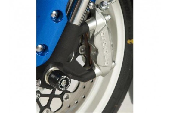 Roulettes de protection de fourche R&G pour GSX-R 600 (11-18) GSX-R 750 (11-18) - FP0101BK