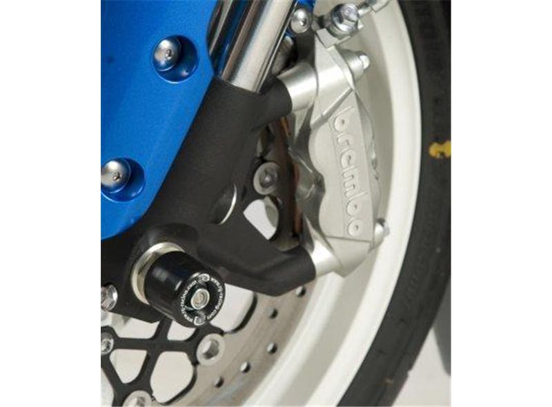 Roulettes de protection de fourche R&G pour GSX-R 600 (11-18) GSX-R 750 (11-18) - FP0101BK