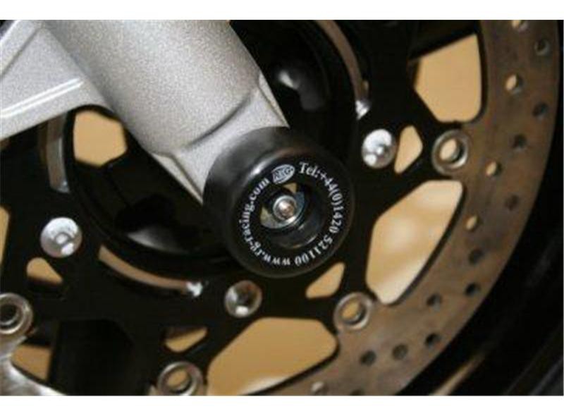 Roulettes de protection de fourche R&G pour Bandit 650 (07-16) GSX-F 650 (07-16) - FP0071BK