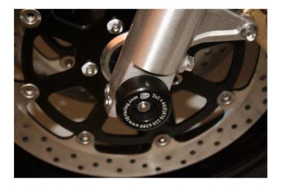 Roulettes de protection de fourche R&G pour Suzuki GSX1400 ('01-08) - FP0077BK Roulettes de protection de fourche R&G pour Suzuki GSX1400 ('01-08) - FP0077BK
