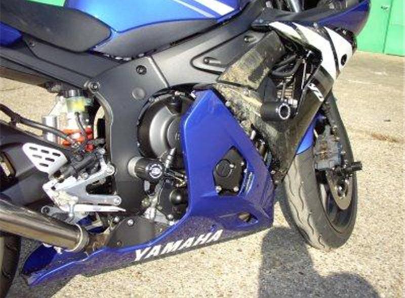 Roulettes de protection de fourche R&G pour Yamaha R6 (03-04) - FP0014BK