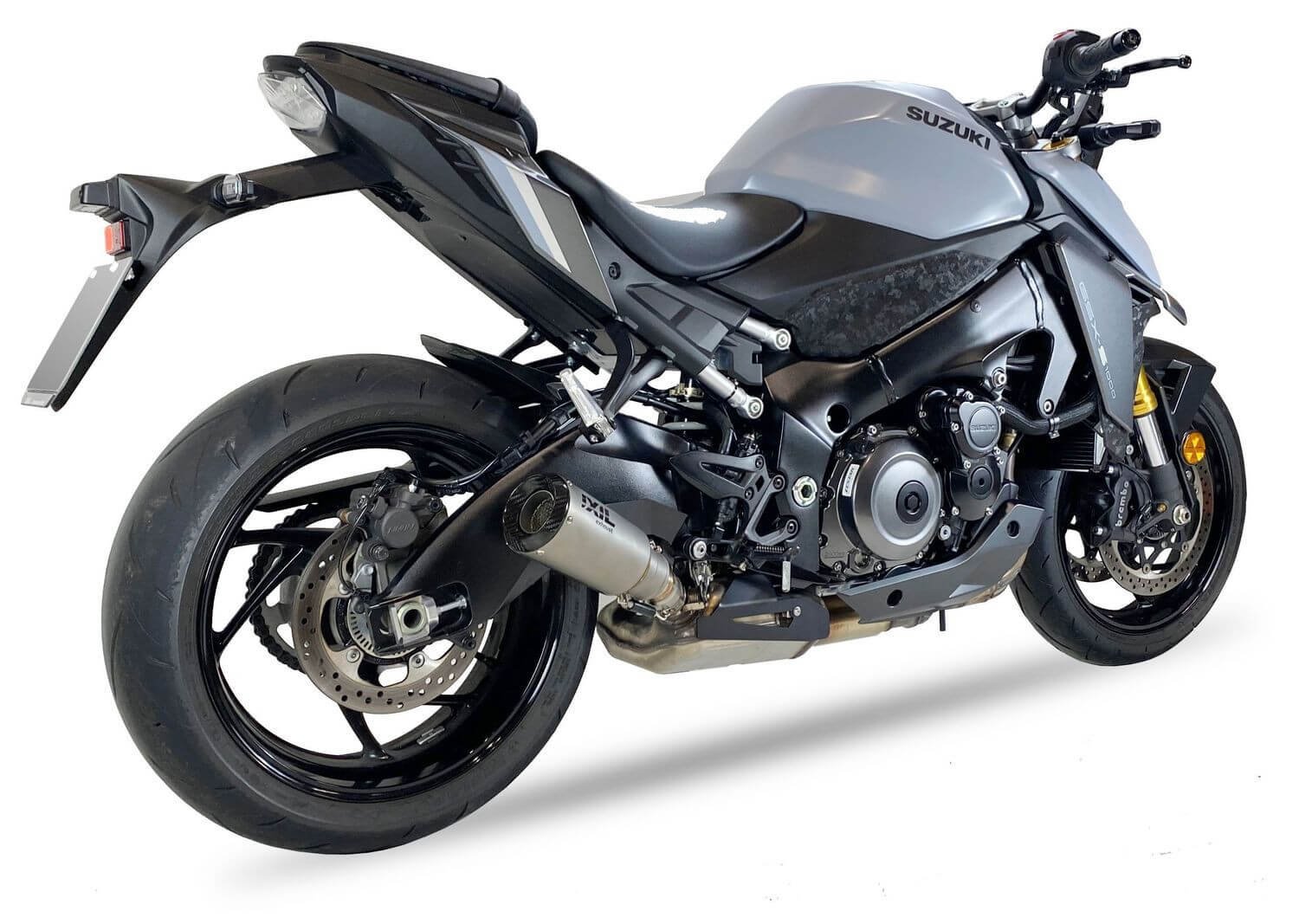 Silencieux Ixil RC Inox/Carbone pour Suzuki GSX-S 950 (21-24)