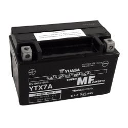 Batterie Moto Yuasa YTX7A / Activée Usine