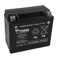 Batterie Moto Yuasa YTX20HL / Activée Usine