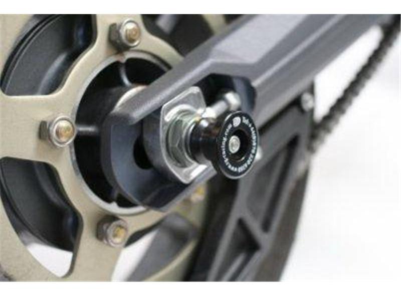 Roulettes diabolo arrière R&G pour BMW G650 tous modèles (07-12) - SS0021BK