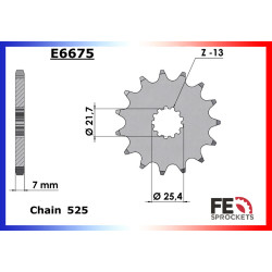 Kit Chaine Moto FE pour GSX-S 950 (22-24)