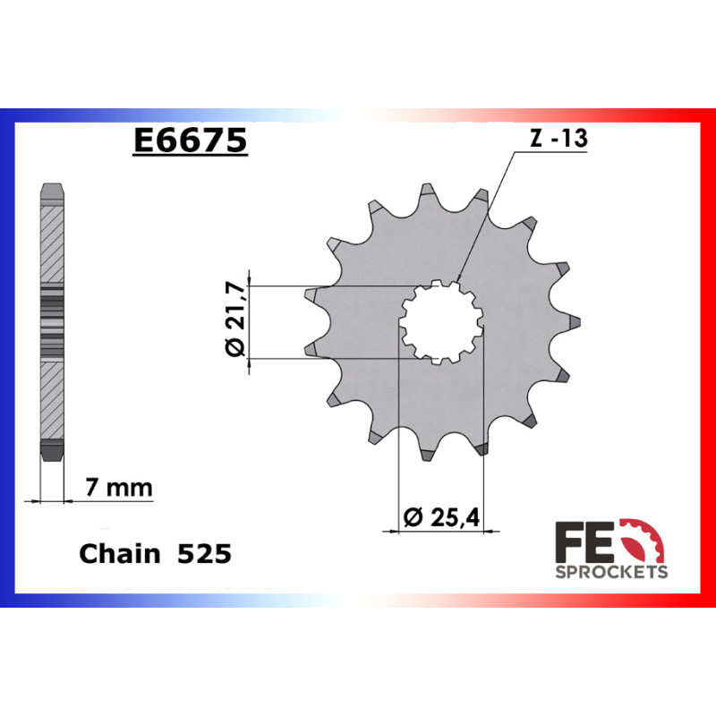 Kit Chaine Moto FE pour GSX-S 950 (22-24)
