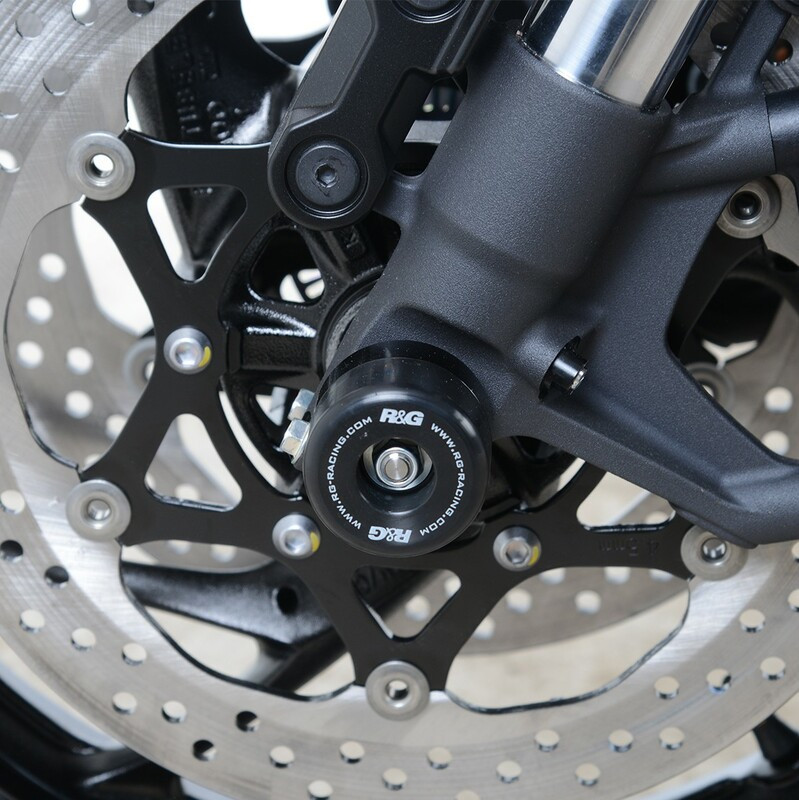 Roulettes de protection de fourche R&G pour GSX-S 950 (22-24) - FP0223BK