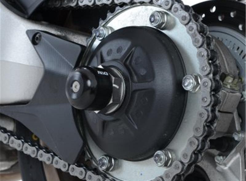 Roulettes de Bras Oscillant R&G pour VFR 800 X Crossrunner (15-20) - SP0060BK