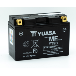 Batterie Moto Yuasa YT9B / Activé Usine