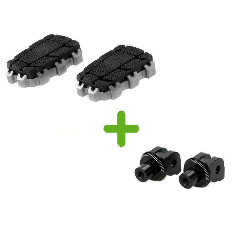 Repose-Pieds Repliables Avant Enduro 2.0 Puig pour R 1250 GS (18-23) Repose-Pieds Repliables Avant Enduro 2.0 Puig pour R 1250 GS (18-23)