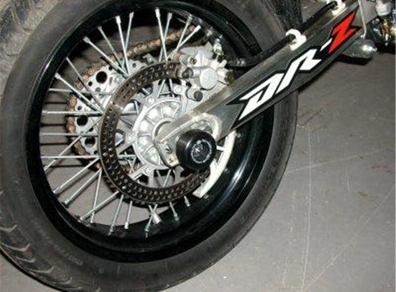 Roulettes de Bras Oscillant R&G pour DRZ 400 SM (05-08) - SP0011BK