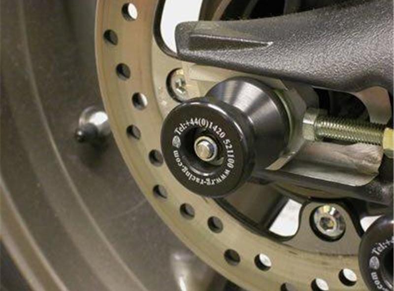 Roulettes diabolo arrière R&G pour 675 Daytona et R - SS0013BK