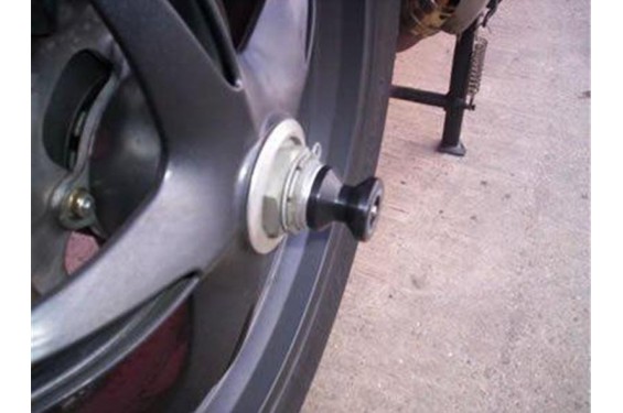 Roulettes diabolo arrière R&G pour Triumph Tiger 1050 (07-12) - SS0019BK Roulettes diabolo arrière R&G pour Triumph Tiger 1050 (07-12) - SS0019BK