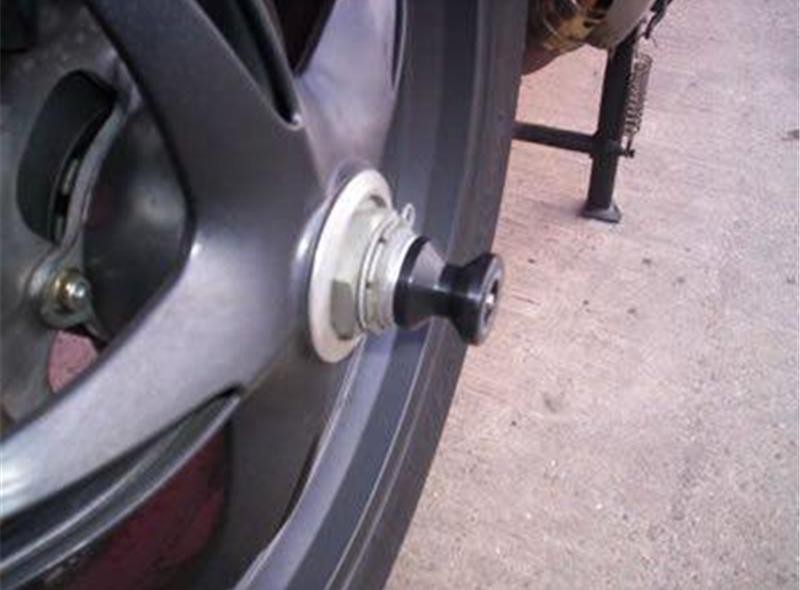 Roulettes diabolo arrière R&G pour Triumph Tiger 1050 (07-12) - SS0019BK