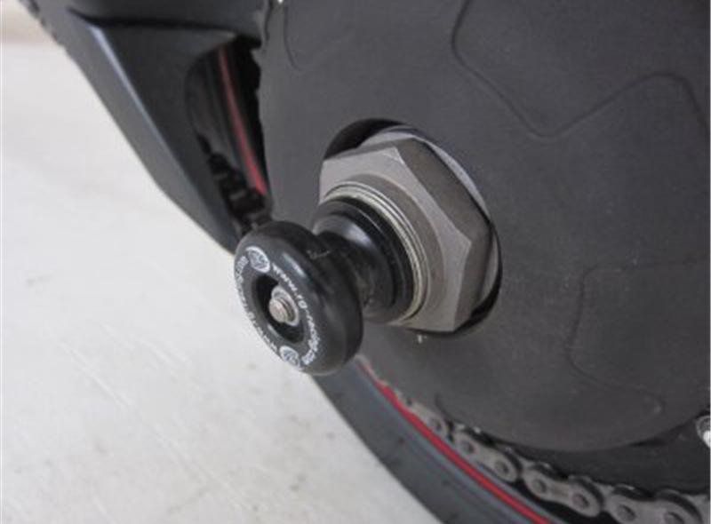 Roulettes diabolo arrière R&G pour Tiger Sport 1050 (13-21) - SS0038BK