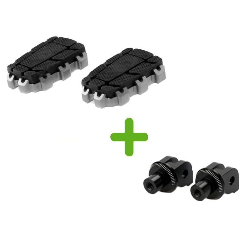 Repose-Pieds Repliables Avant Enduro 2.0 Puig pour Versys 650 (10-23) Versys 1000 (12-20) Repose-Pieds Repliables Avant Enduro 2.0 Puig pour Versys 650 (10-23) Versys 1000 (12-20)