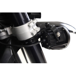 Support de Feux Additionnel Moto Universel DENALI pour Tube de Fourche 50 - 60 mm