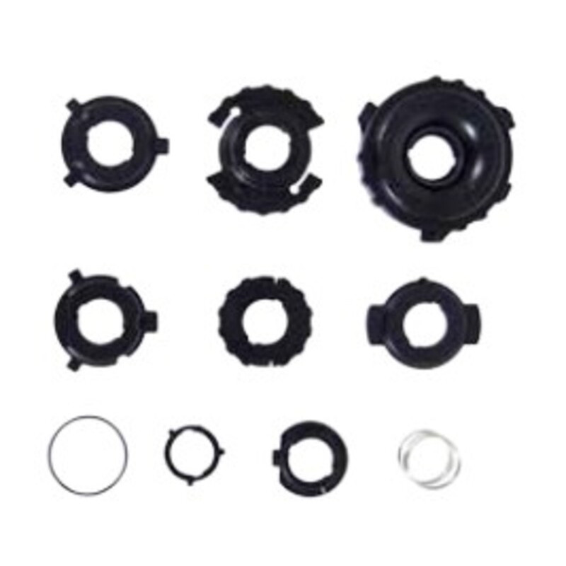 Ampoule Moto à LED RaceTech Ventilée 360° avec adaptateurs Ampoule Moto à LED RaceTech Ventilée 360° avec adaptateurs