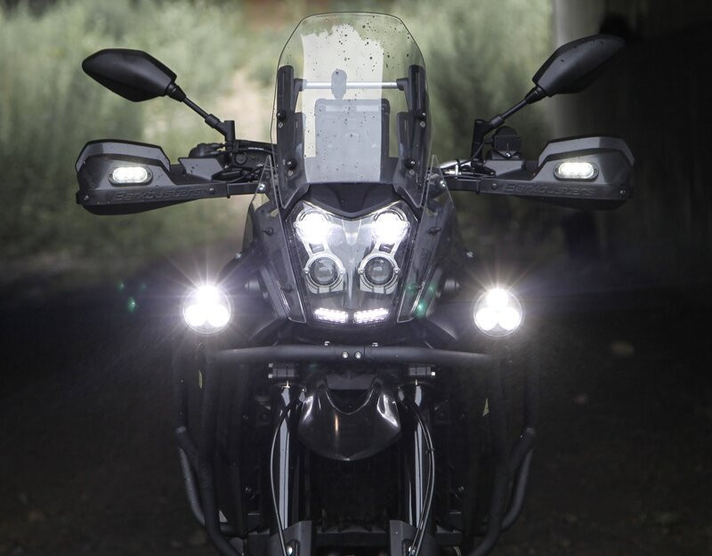 Kit Feux Additionnel DENALI D3 Led + Dialdim pour Yamaha 700 Tenere (19-24)