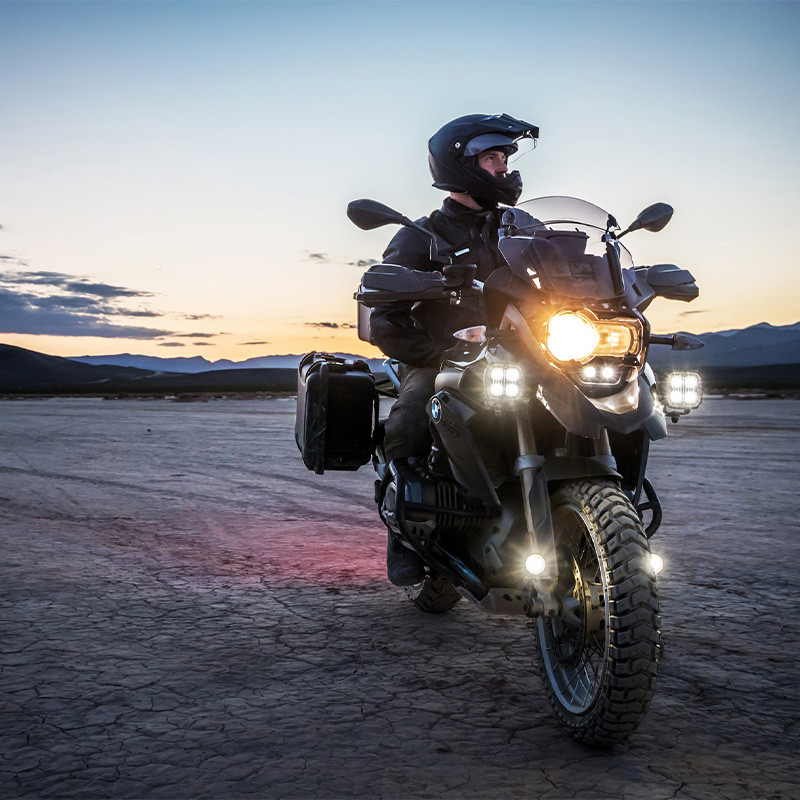 Kit Feux Additionnel DENALI D4 Led + Dialdim pour Ducati 937 Desert X (22-24)