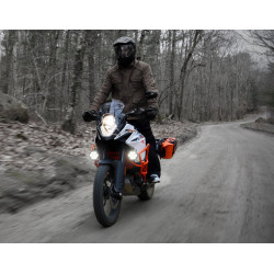 Kit Feux Additionnel DENALI D7 Led + Dialdim pour Ducati 937 Desert X (22-24)