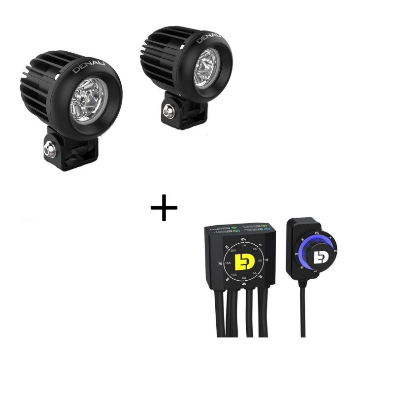 Kit Feux Additionnel DENALI D2 Led + Dialdim pour Harley Davidson 1250 Pan America (21-24) Kit Feux Additionnel DENALI D2 Led + Dialdim pour Harley Davidson 1250 Pan America (21-24)