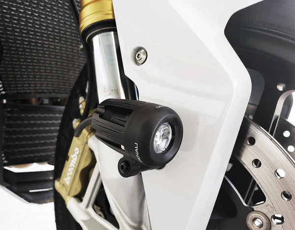 Kit Feux Additionnel DENALI DM Led + Dialdim pour Ducati 937 Desert X (22-24)