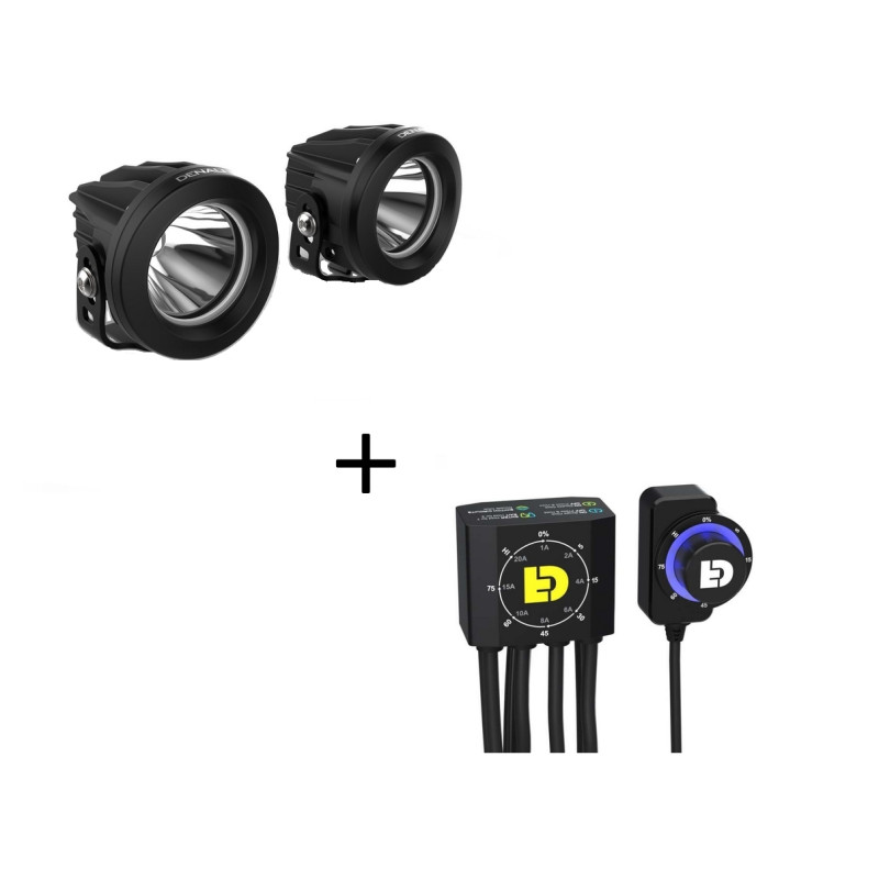 Kit Feux Additionnel DENALI DR1 Led + Dialdim pour Harley Davidson 1250 Pan America (21-24) Kit Feux Additionnel DENALI DR1 Led + Dialdim pour Harley Davidson 1250 Pan America (21-24)