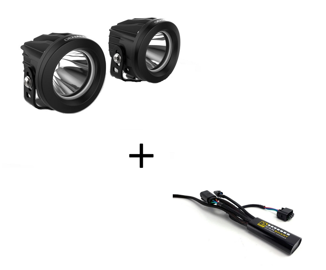 Kit Éclairage Additionnel DENALI DR1 LED + CANsmart Gen II pour BMW S 1000 XR - HP (18-19)