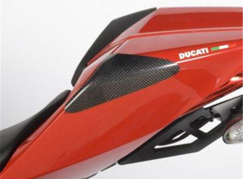 Sliders de coque arrière Carbone R&G pour Ducati 1199 Panigale (12-14) - TLS0001C
