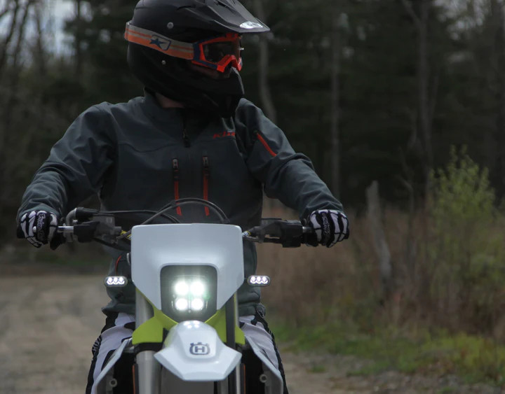 Kit Phare Additionnel DENALI D4 Led Rally - Enduro pour Husqvarna FE 350 (17-23)
