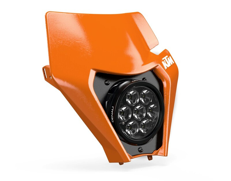 Kit Phare Additionnel DENALI D7 Led Rally - Enduro pour KTM EXC-F 350 (17-23)